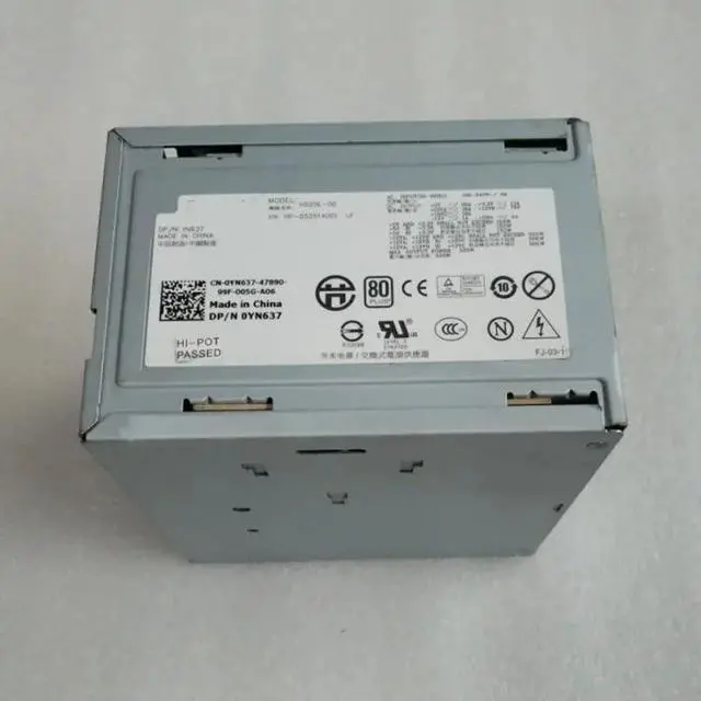 Main image of PSU for T3400 410 525W Power Supply H525E-00 D525E-00 YN637 HP-05251A001 N525E-00 NPS-525AB A