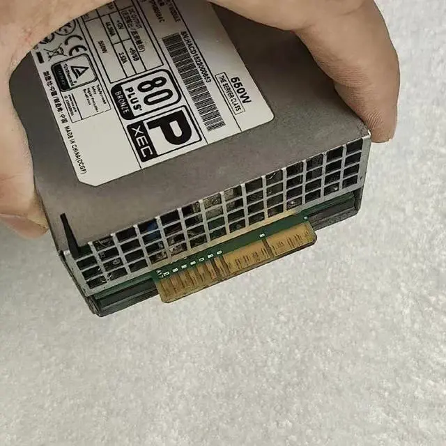 Alt view image 6 of 6 - 550W Server Power Supply PSU DPS-500AB-9C DPS-500AB-9 C Redundant Power Module