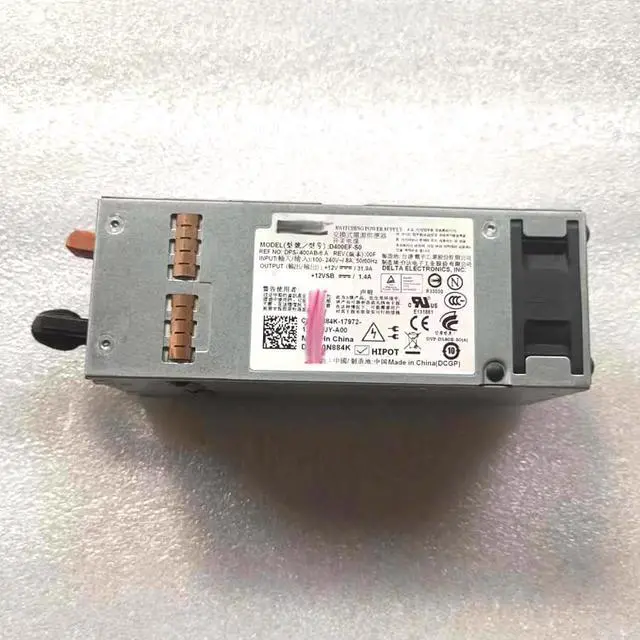 Alt view image 3 of 6 - PSU for T310 400W Power Supply D400EF-S0 0N884K DPS-400AB-6 A A400EF-S0 0VV034