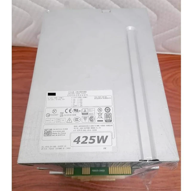 Alt view image 3 of 6 - PSU for T3600 T3610 T5810 T7810 425W Power Supply 0DNR74 0YFY1V AC425EF-02 D425EF-02