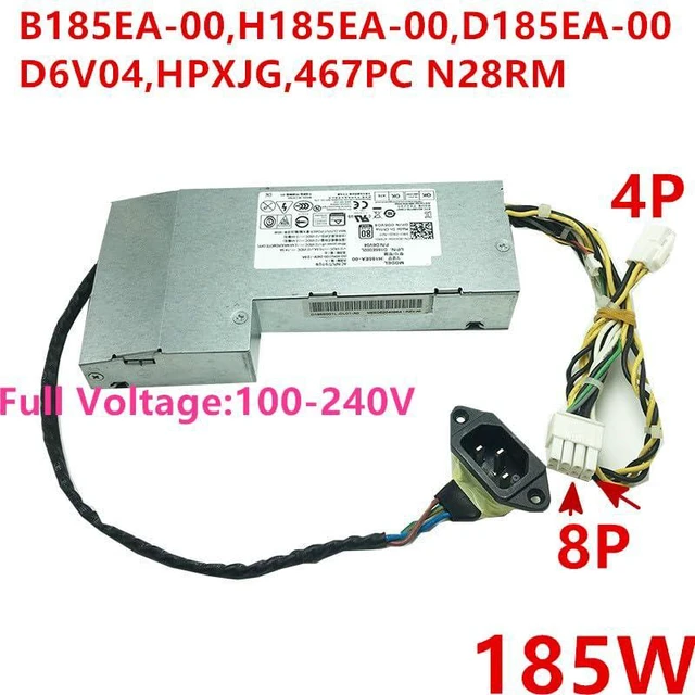 Alt view image 2 of 6 - PSU for 9010 9030 3340 5348 185W PC Power Supply B185EA-00 H185EA-00 D185EA-00 DPS-185AB-1 A D6V04 467PC N28RM