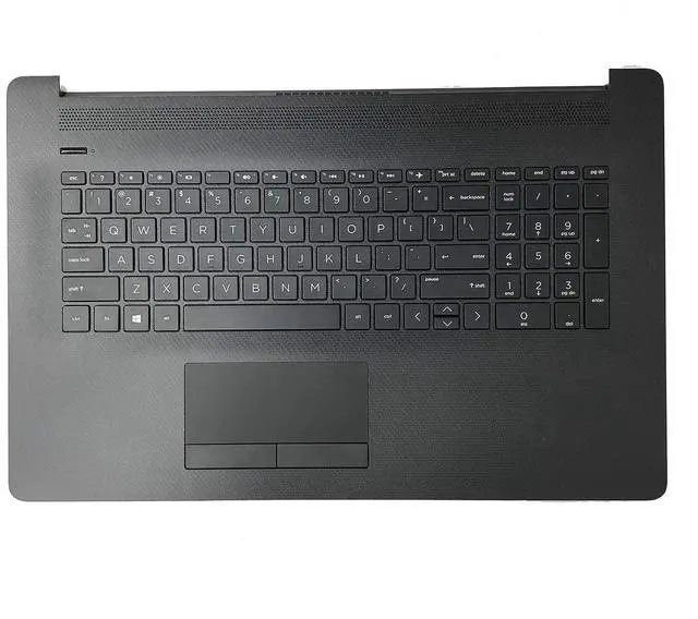 Main image of Replacement for HP Pavilion17BY 17-by 17CA 17-CA Laptop Upper Case Palmrest Keyboard Touchpad Assembly Part L48409-001 6070B1546701