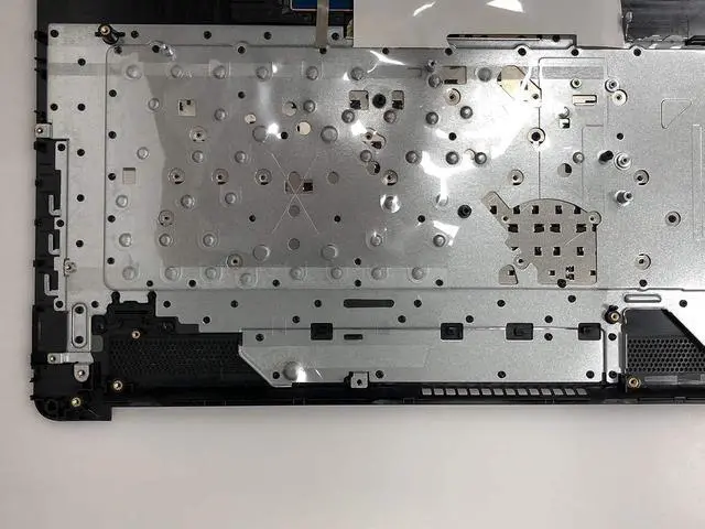 Alt view image 6 of 7 - Replacement for HP Pavilion17BY 17-by 17CA 17-CA Laptop Upper Case Palmrest Keyboard Touchpad Assembly Part L48409-001 6070B1546701