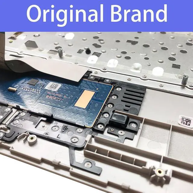 Alt view image 3 of 7 - Replacement for HP 17BY 17-by 17CA 17-CA Laptop Upper Top Cover Case Palmrest Backlit Keyboard Touchpad Assembly Part with ODD L92783-001 6070B1308113 Top Cover Sliver 2020 Year