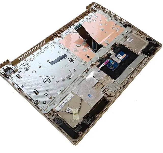 Alt view image 6 of 7 - SBB0X77935 5CB0X57656 5CB1D03627 Replacement for Lenovo ideapad 3-15IIL05 81WE 3-15ITL05 81X8 Laptop Upper case Palmrest Assembly with Non-Backlit US Keyboard and Touchpad Gold