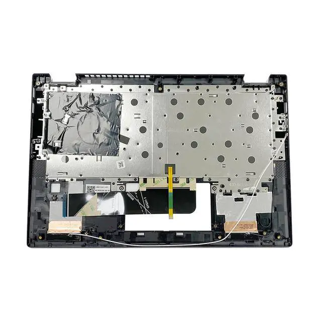 Alt view image 3 of 7 - Replacement for Lenovo Ideapad Flex 5-14IIL05 5-14ARE05 5-14ITL05 Laptop Upper Top Cover Case Palmrest Backlit Keyboard Assembly Part 5CB0Y85490 460.0MD08.0001 Grey