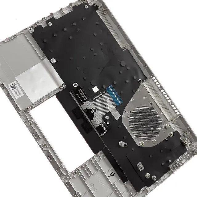 Alt view image 5 of 7 - Replacement for Hp 14T-DQ200 14-DQ 14-FQ 14s-dq 14s-dr 14s-fq Laptop Upper Top Cover Case Palmrest Not-Backlit Keyboard Assembly Part L88200-001 Sliver