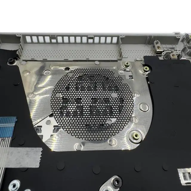 Alt view image 6 of 7 - Replacement for Hp 14T-DQ200 14-DQ 14-FQ 14s-dq 14s-dr 14s-fq Laptop Upper Top Cover Case Palmrest Not-Backlit Keyboard Assembly Part L88200-001 Sliver