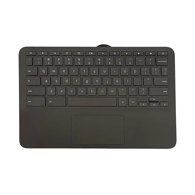 Alt view image 2 of 7 - L99855-001 Replacement for HP Chromebook 11A-NB0013DX 11A-NB0047NR NB Laptop Upper case Palmrest Assembly with US Keyboard and Touchpad