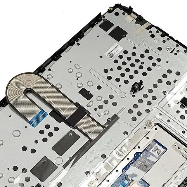 Alt view image 6 of 7 - L99855-001 Replacement for HP Chromebook 11A-NB0013DX 11A-NB0047NR NB Laptop Upper case Palmrest Assembly with US Keyboard and Touchpad