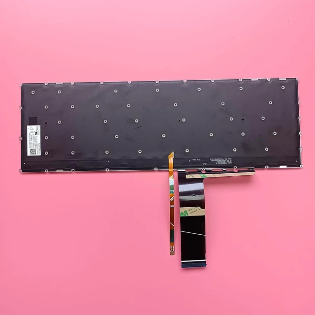 Alt view image 4 of 7 - Replacement Laptop Backlit Keyboard for Lenovo Yoga 7-15ITL5 7-15IMH05 IdeaPad 5-15ARE05 5-15ALC05 5-15IIL05 5-15ITL05 3-15ADA05 3-15IGL05 3-15ITL05 SN20W65236 SN20Z38683 PR5SB GYG51