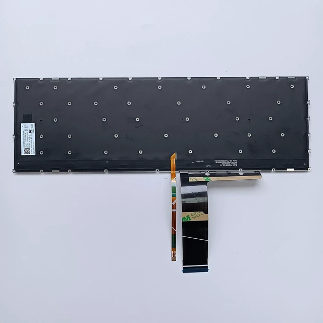 Alt view image 6 of 7 - Replacement Laptop Backlit Keyboard for Lenovo Yoga 7-15ITL5 7-15IMH05 IdeaPad 5-15ARE05 5-15ALC05 5-15IIL05 5-15ITL05 3-15ADA05 3-15IGL05 3-15ITL05 SN20W65236 SN20Z38683 PR5SB GYG51