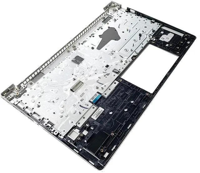 Alt view image 4 of 7 - Replacement for HP ProBook 450 G8 455 G8 Laptop Upper Top Cover Case Palmrest Backlit Keyboard Assembly Part M21742-001 Silver