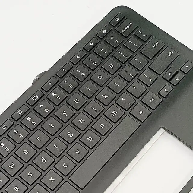 Alt view image 6 of 7 - Replacement for HP Chromebook 11 G9 EE Laptop Upper Top Cover Case Palmrest Keyboard Assembly Part M47382-001
