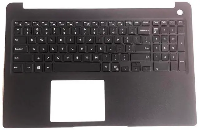 Main image of Replacement for Dell Latitude 3500 E3500 Laptop Upper Top Cover Case Palmrest Not-Backlit Keyboard Assembly Part 0XPXMR XPXMR Black