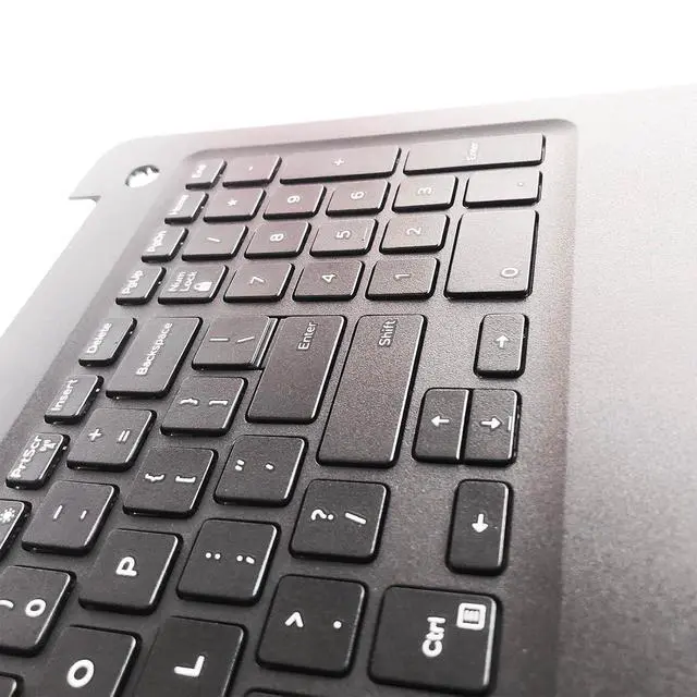 Alt view image 5 of 7 - Replacement for Dell Latitude 3500 E3500 Laptop Upper Top Cover Case Palmrest Not-Backlit Keyboard Assembly Part 0XPXMR XPXMR Black