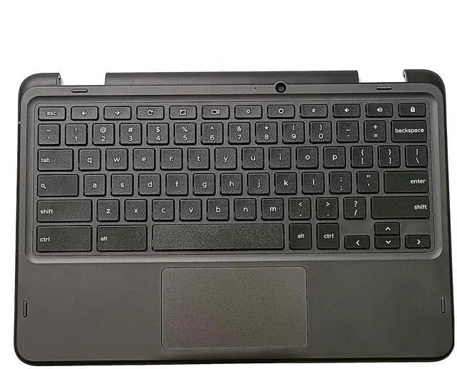 Alt view image 2 of 7 - 0P3NG2 P3NG2 Replacement for Dell Chromebook 11 3110 2in1 Laptop Upper case Palmrest Assembly with US Keyboard and Touchpad