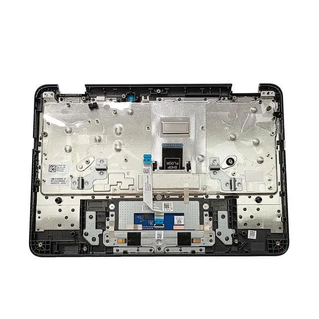 Alt view image 3 of 7 - 0P3NG2 P3NG2 Replacement for Dell Chromebook 11 3110 2in1 Laptop Upper case Palmrest Assembly with US Keyboard and Touchpad