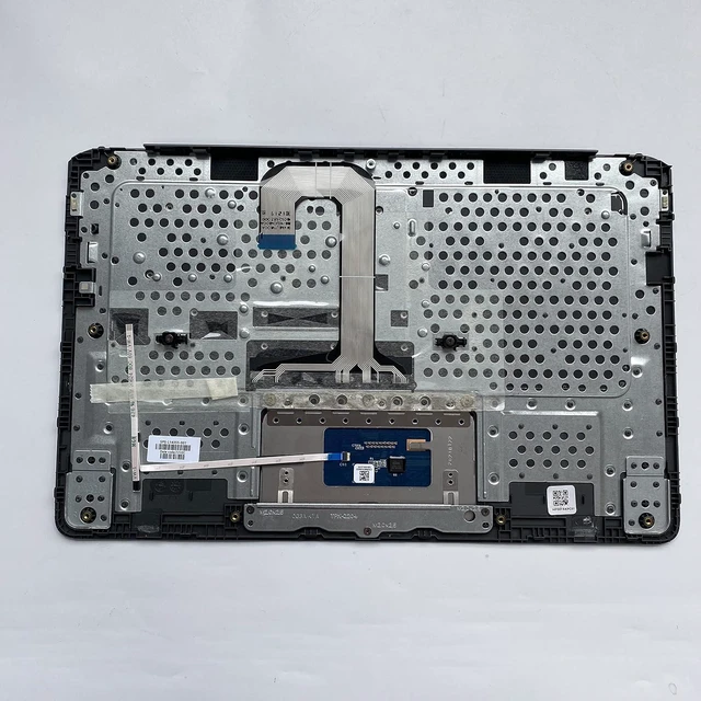 Alt view image 7 of 7 - for HP Chromebook 14 G5 Upper Palmrest Case with Keyboard Trackpad L14354-001 L14355-001