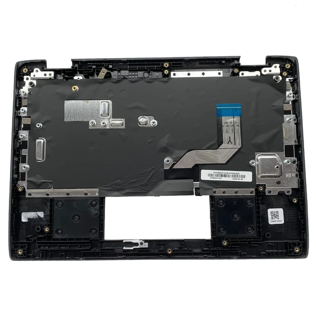 Alt view image 2 of 7 - Replacement Laptop Upper Case Palmrest Non-Backlit Keyboard Assembly Part for Lenovo 300E Chromebook 2nd Gen AST 82CE 5CB0Z21541 Black