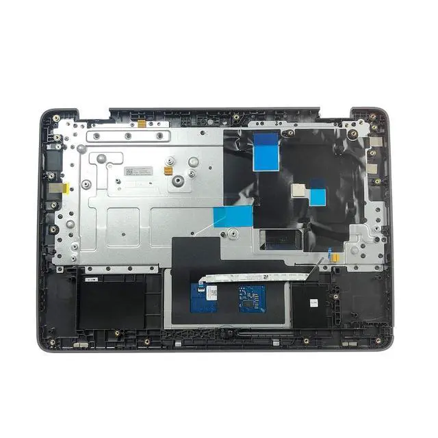 Alt view image 2 of 7 - Replacement for Lenovo Chromebook 300E Yoga Gen4 (WFC) Laptop Upper Top Cover Case Palmrest US Keyboard Touchpad Assembly Part 5M11H62894 Gray