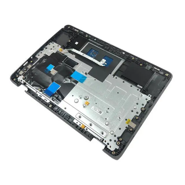 Alt view image 4 of 7 - Replacement for Lenovo Chromebook 300E Yoga Gen4 (WFC) Laptop Upper Top Cover Case Palmrest US Keyboard Touchpad Assembly Part 5M11H62894 Gray