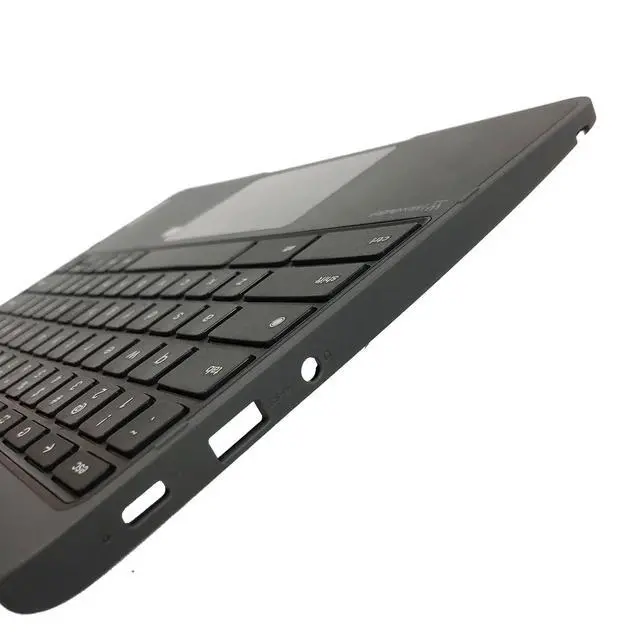 Alt view image 5 of 7 - Replacement for Lenovo Chromebook 300E Yoga Gen4 (WFC) Laptop Upper Top Cover Case Palmrest US Keyboard Touchpad Assembly Part 5M11H62894 Gray