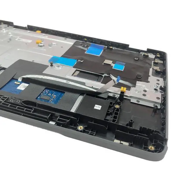 Alt view image 7 of 7 - Replacement for Lenovo Chromebook 300E Yoga Gen4 (WFC) Laptop Upper Top Cover Case Palmrest US Keyboard Touchpad Assembly Part 5M11H62894 Gray