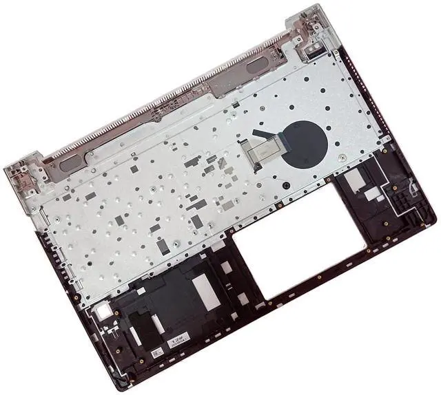 Alt view image 5 of 7 - L45091-001 Replacement for HP Probook 450 455R G6 450 455 G7 Laptop Upper case Palmrest Assembly Part with Non-Backlit US Keyboard Silver