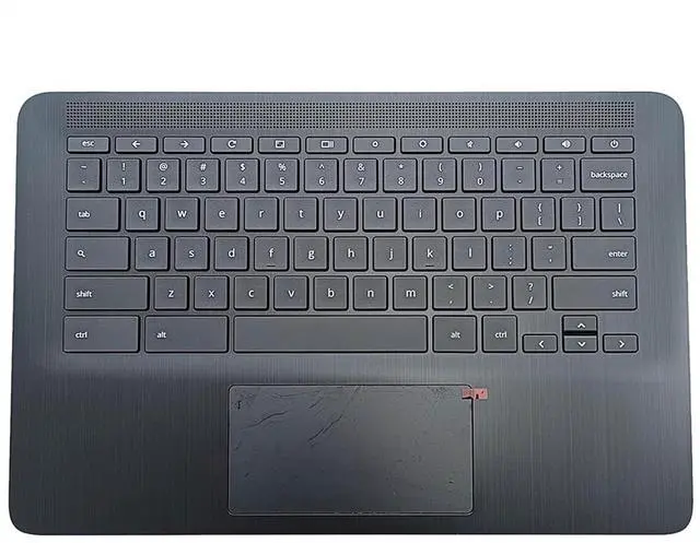 Main image of Replacement for HP Chromebook 14 G6 CB14G6 CelN4000 15.6" Laptop Upper Top Cover Case Palmrest Keyboard Touchpad Assembly Part L90459-001