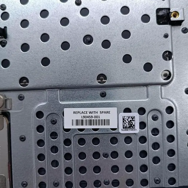 Alt view image 3 of 7 - Replacement for HP Chromebook 14 G6 CB14G6 CelN4000 15.6" Laptop Upper Top Cover Case Palmrest Keyboard Touchpad Assembly Part L90459-001