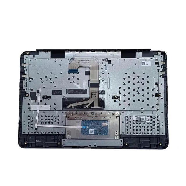 Alt view image 4 of 7 - Replacement for HP Chromebook 14 G6 CB14G6 CelN4000 15.6" Laptop Upper Top Cover Case Palmrest Keyboard Touchpad Assembly Part L90459-001