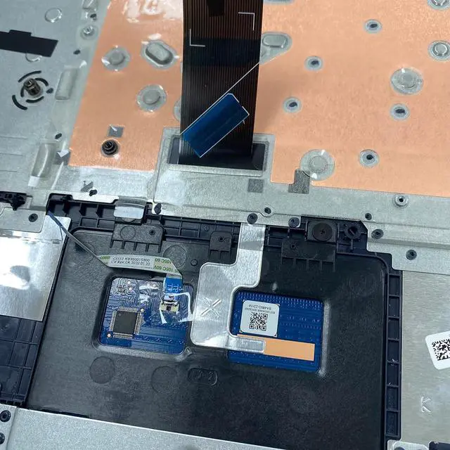Alt view image 6 of 7 - Replacement for Lenovo IdeaPad 3-15ARE05 3-15IIL05 3-15IGL05 3 15ADA05 3-15IML05 Laptop Upper Top Cover Case Palmrest Backlit Keyboard Touchpad Assembly Part 5CB1D03528 5CB0X57536 Blue