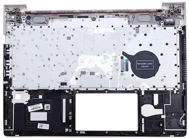 Alt view image 2 of 7 - L44589-001 L65225-001 Replacement for HP ProBook 440 G6 G7 PB 445R G6 K12 PB 445 G6 Laptop Palmrest Assembly with Non-Backlit US Keyboard Sliver
