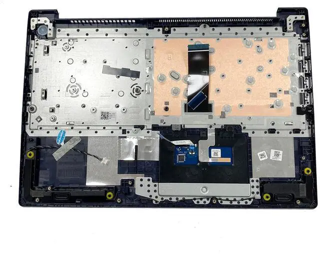 Alt view image 2 of 7 - Replacement for Lenovo IdeaPad 3-15ARE05 3-15IIL05 3-15IGL05 3 15ADA05 3-15IML05 Laptop Upper Top Cover Case Palmrest Backlit Keyboard Touchpad Assembly Part 5CB1D03528 5CB0X57536 Blue