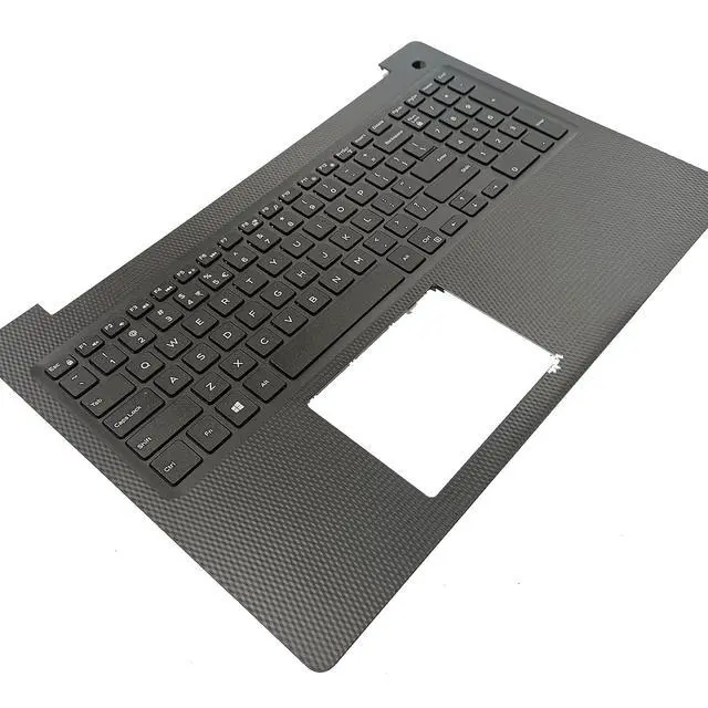 Alt view image 6 of 7 - Replacement for Dell Inspiron 15 3000 3583 Laptop Upper Top Cover Case Palmrest Non-Backlit Keyboard Assembly Part P4MKJ 0P4MKJ Black