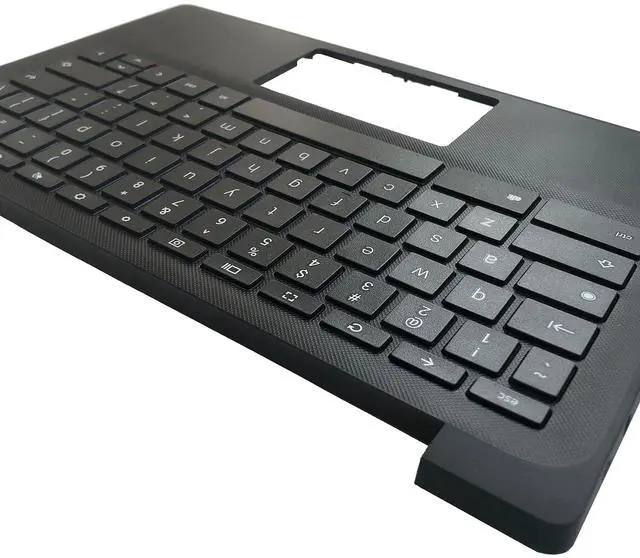 Alt view image 7 of 7 - N93657-001 Replacement for HP Fortis Chromebook 11 G10 Laptop Palmrest Assembly with Non-Backlit US Keyboard