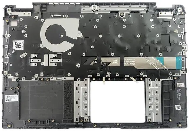 Alt view image 3 of 7 - 0JYG4Y JYG4Y Replacement for Dell Latitude 3510 E3510 Laptop Upper case Palmrest Assembly with Non-Backlit US Keyboard Black