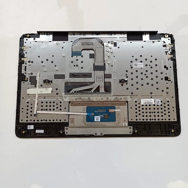 Alt view image 6 of 7 - Replacement Laptop Upper Case Palmrest Non-Keyboard Touchpad Assembly Part for HP Chromebook 14 G7 CB E 14 G7 M47207-001 Black