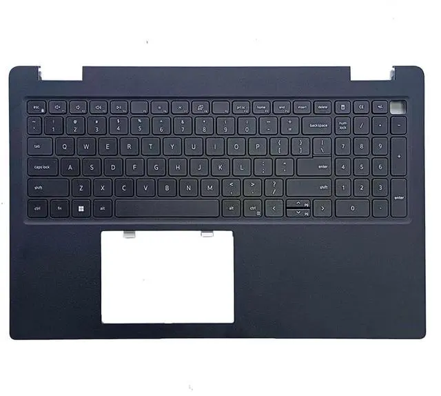 Main image of DJP76 0DJP76 Replacement for DELL Latitude 3520 E3520 Laptop Upper Top Cover Case Palmrest Not-Backlit US Keyboard Assembly Part Black