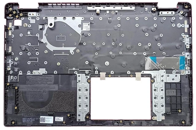 Alt view image 3 of 7 - DJP76 0DJP76 Replacement for DELL Latitude 3520 E3520 Laptop Palmrest Assembly with Non-Backlit US Keyboard