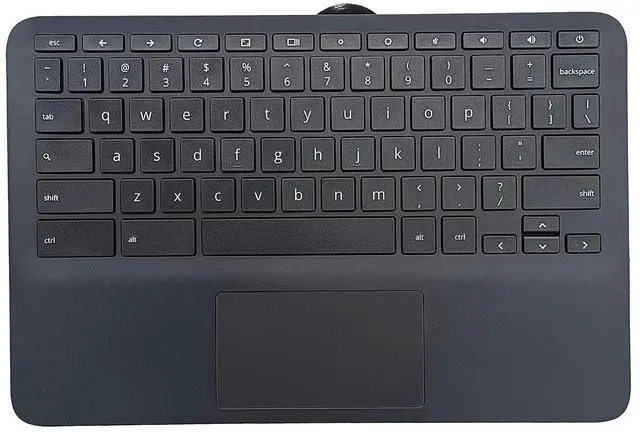 Main image of Replacement for HP Chromebook 11A G8 EE Laptop Upper Top Cover Case Palmrest Keyboard Touchpad Assembly Part L92832-001