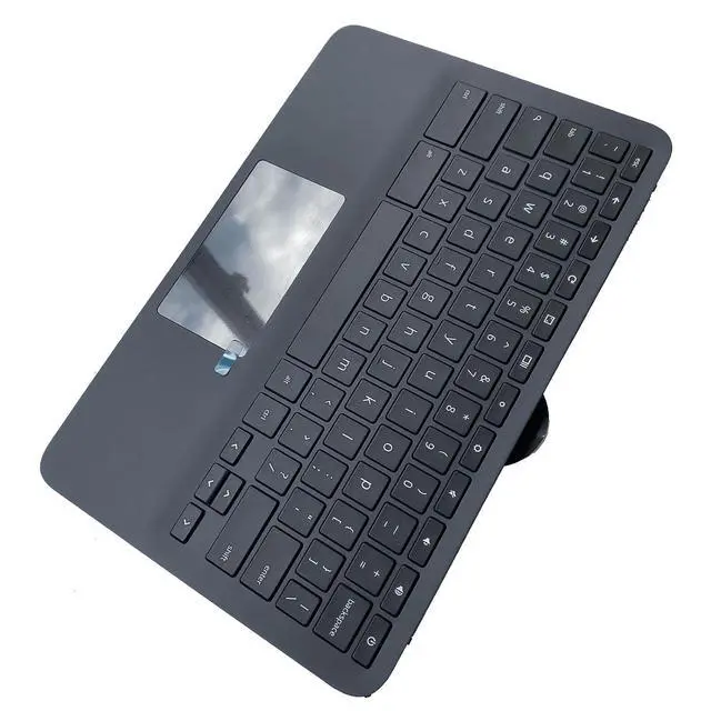 Alt view image 4 of 7 - Replacement for HP Chromebook 11A G8 EE Laptop Upper Top Cover Case Palmrest Keyboard Touchpad Assembly Part L92832-001