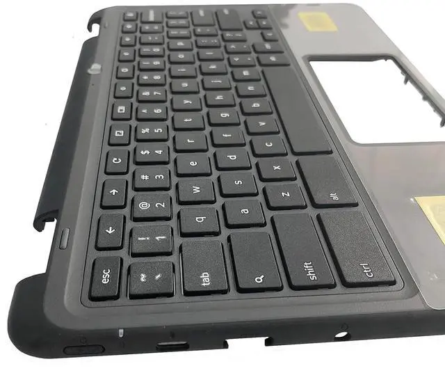 Alt view image 3 of 7 - 0P3NG2 P3NG2 Replacement for Dell Chromebook 11 3110 2in1 Laptop Upper Top Cover Case Palmrest US Keyboard Assembly Part