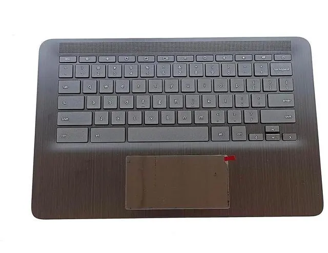 Main image of Replacement for HP Chromebook 14 G7 CB E 14 G7 CElN4500 Laptop Upper Top Cover Case Palmrest Not-Backlit Keyboard Touchpad Assembly Part M47207-001 Black