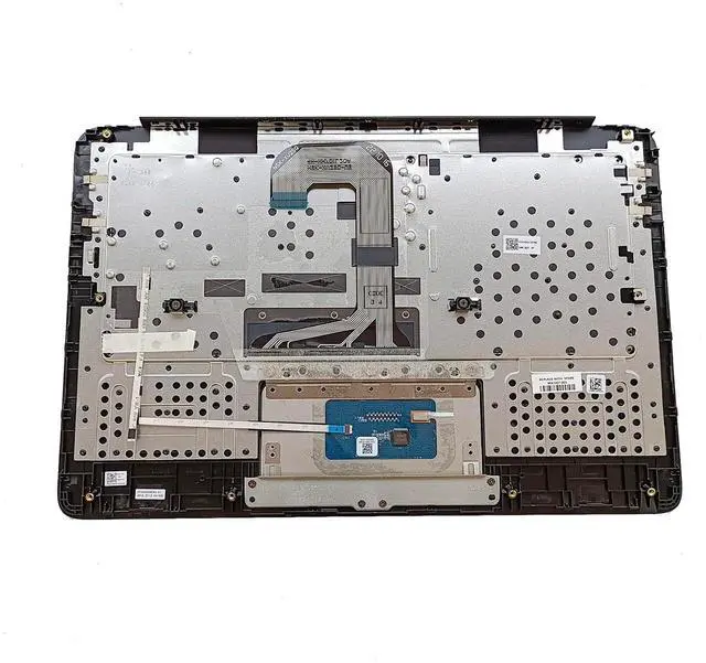 Alt view image 6 of 7 - Replacement for HP Chromebook 14 G7 CB E 14 G7 CElN4500 Laptop Upper Top Cover Case Palmrest Not-Backlit Keyboard Touchpad Assembly Part M47207-001 Black