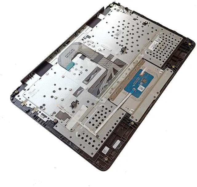 Alt view image 3 of 7 - Replacement for HP Chromebook 14 G7 CB E 14 G7 CElN4500 Laptop Upper Top Cover Case Palmrest Not-Backlit Keyboard Touchpad Assembly Part M47207-001 Black