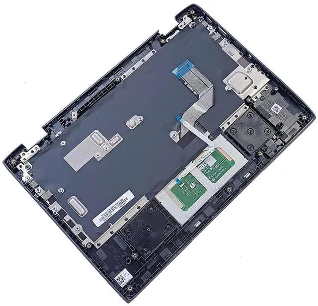Alt view image 5 of 7 - Replacement for Lenovo 100e Chromebook 2nd Gen AST 82CD Laptop Upper Top Cover Case Palmrest Not-Backlight Keyboard Touchpad Assembly Part 5CB0Z21474 Black