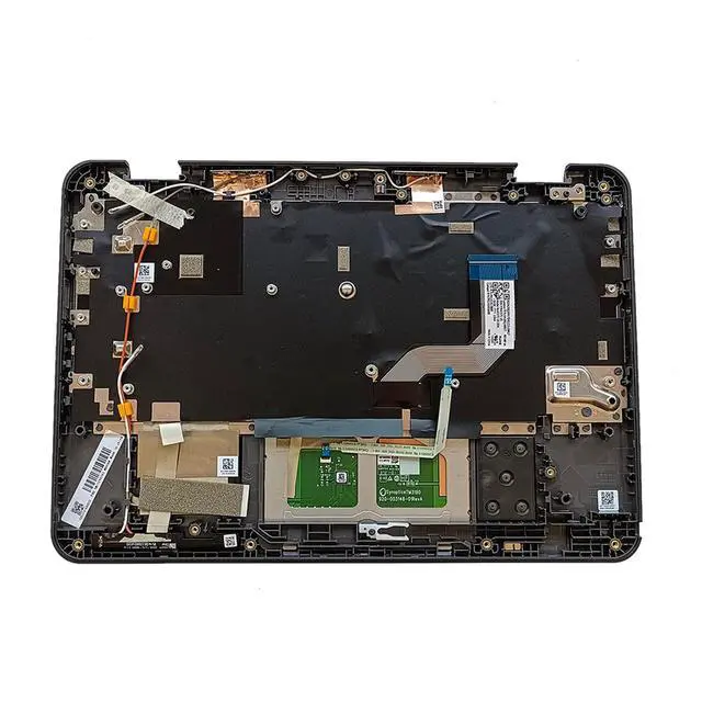 Alt view image 3 of 7 - 5M11C94743 5M11G97058 Replacement for Lenovo 300e Chromebook Gen 3 82J9 82JA Laptop Upper case Palmrest Assembly Part with US Keyboard and Touchpad (NO WFC Hole) LTE
