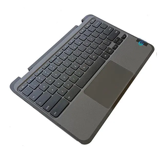 Alt view image 5 of 7 - 5M11C94743 5M11G97058 Replacement for Lenovo 300e Chromebook Gen 3 82J9 82JA Laptop Upper case Palmrest Assembly Part with US Keyboard and Touchpad (NO WFC Hole) LTE